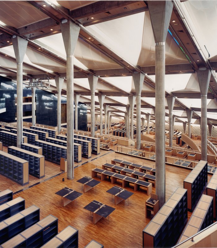 Biblioteca Alexandrina interiør 2